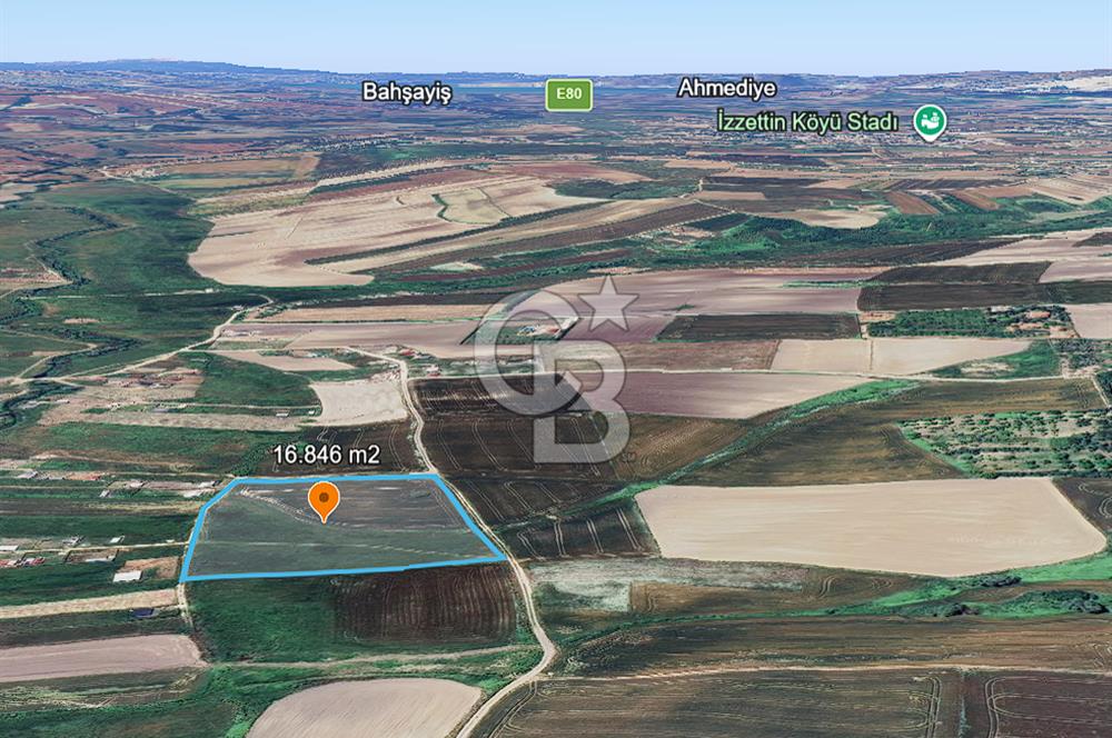 ÇATALCA KESTANELİK'TE 16.846 M² SATILIK TARLA