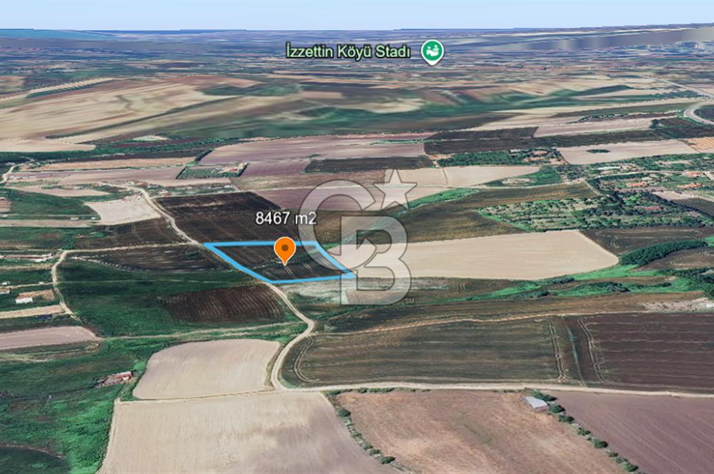 ÇATALCA KESTANELİK'TE 8.467 M² SATILIK TARLA