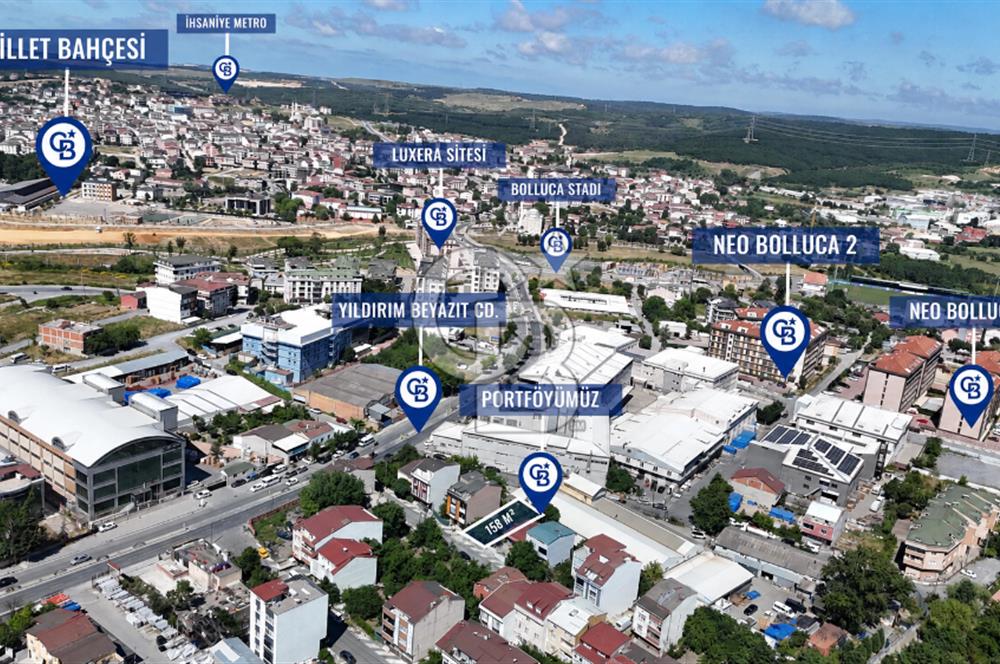 BOLLUCA MERKEZE YÜRÜME MESAFESİNDE FIRSAT 158M2 ARSA.