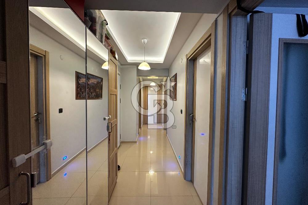 BAYRAKLI’DA DENİZ  MANZARALI 3+1 165m2 KİRALIK DAİRE