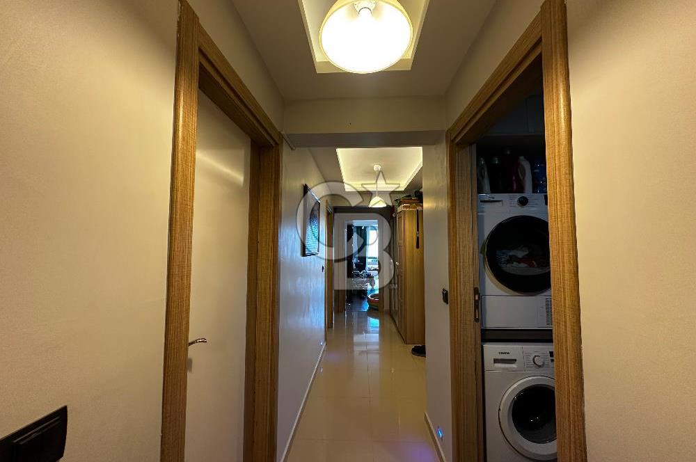 BAYRAKLI’DA DENİZ  MANZARALI 3+1 165m2 KİRALIK DAİRE