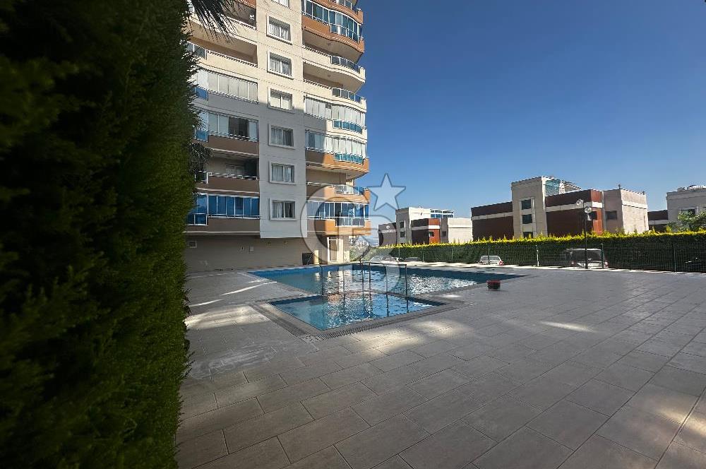 BAYRAKLI’DA DENİZ  MANZARALI 3+1 165m2 KİRALIK DAİRE