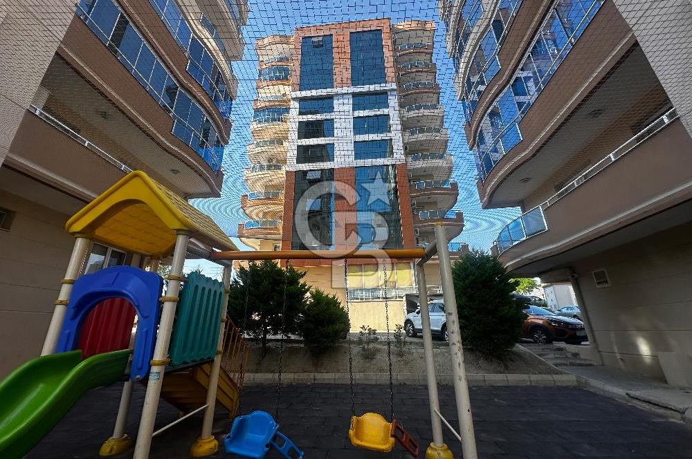 BAYRAKLI’DA DENİZ  MANZARALI 3+1 165m2 KİRALIK DAİRE