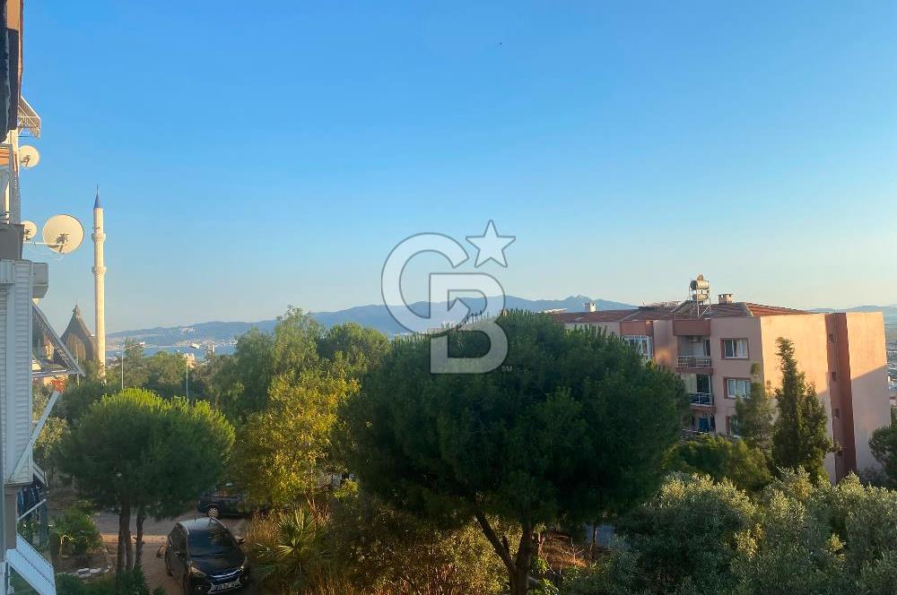 İZKENT'TE DENİZ DOĞA MANZARALI 3+1 ÇİFT CEPHE ÇİFT BALKON DOĞALGAZLI SATILIK DAİRE 
