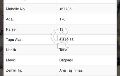 BALIKESİR SINDIRGI ASLANDEDE'DE SATILIK TARLA | 6.810 m² | YATIRIM FIRSATI