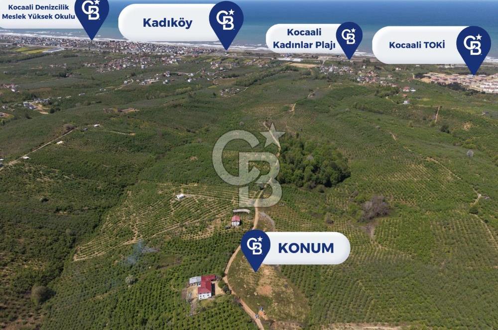 CB ENVOY Sakarya Kocaali'de Satılık Deniz Manzaralı 977 m2 Arsa