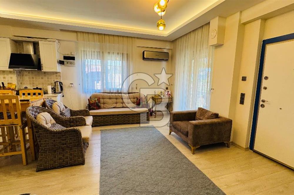Foça Hacıveli Mah. 2+1 Eşyalı Kiralık Dubleks Villa