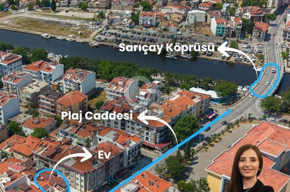 ÇANAKKALE BARBAROS PLAJ CAD SATILIK 2+1 DUBLEKS DAİRE