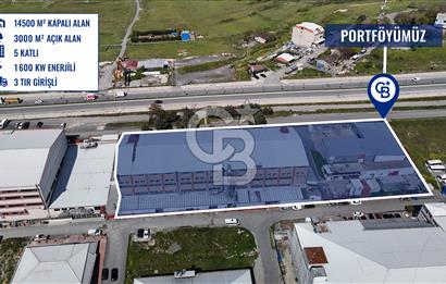 KİRALIK ARNAVUTKÖY TAŞOLUKTA 1600 KW ENERJİLİ 8.500 m² FABRİKA