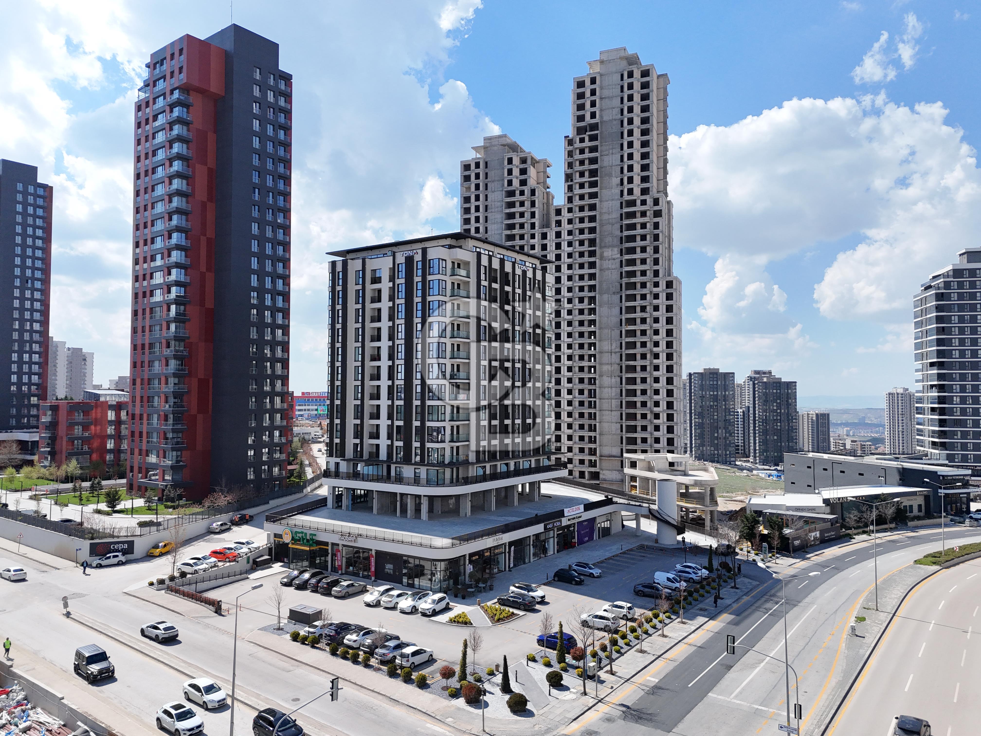ÇANKAYA BEYTEPE TONA RESİDENCE KİRALIK 1+1 ÖN CEPHE 7.KAT BALKON