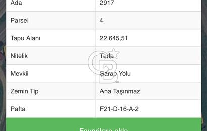 SATILIK 165 METRE YOL CEPHELİ GÖL MANZARALI YATIRIMLIK ARSA