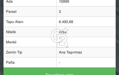 SATILIK DELİKLİKAYA BÖLGESİNDE 3970 M² 1.0 EMSAL ARSA