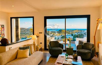 BODRUM ORTAKENT YAHŞİ' DE DENİZ MANZARALI MÜSTAKİL LÜKS VİLLA
