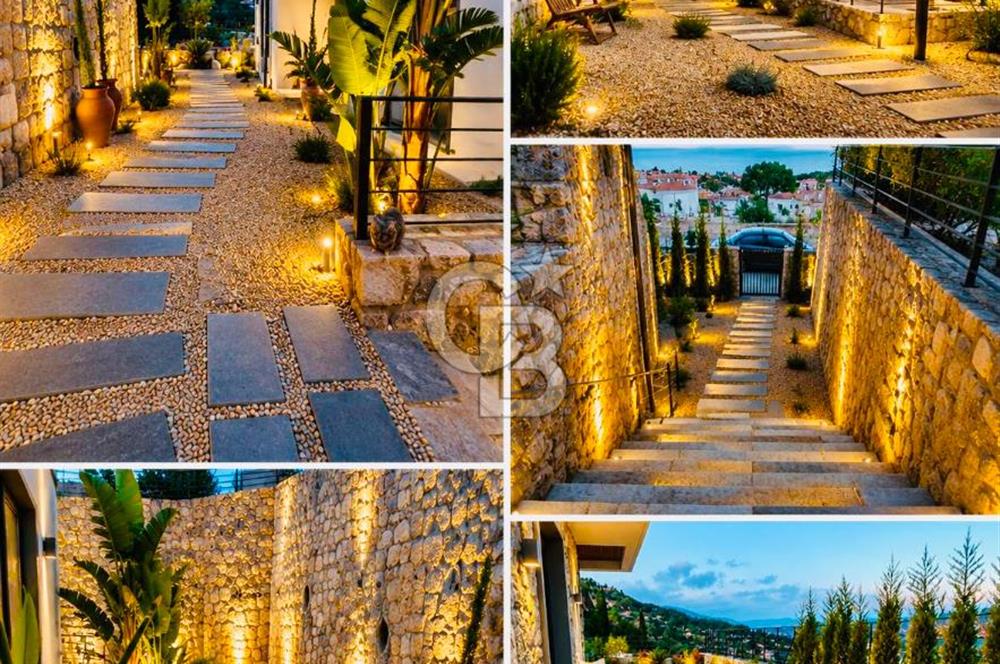 BODRUM ORTAKENT YAHŞİ' DE DENİZ MANZARALI MÜSTAKİL LÜKS VİLLA