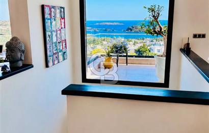 BODRUM ORTAKENT YAHŞİ' DE DENİZ MANZARALI MÜSTAKİL LÜKS VİLLA