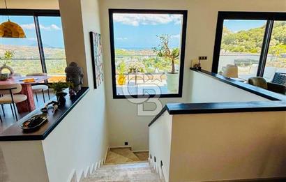 BODRUM ORTAKENT YAHŞİ' DE DENİZ MANZARALI MÜSTAKİL LÜKS VİLLA
