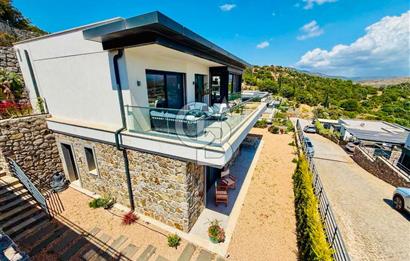 BODRUM ORTAKENT YAHŞİ' DE DENİZ MANZARALI MÜSTAKİL LÜKS VİLLA
