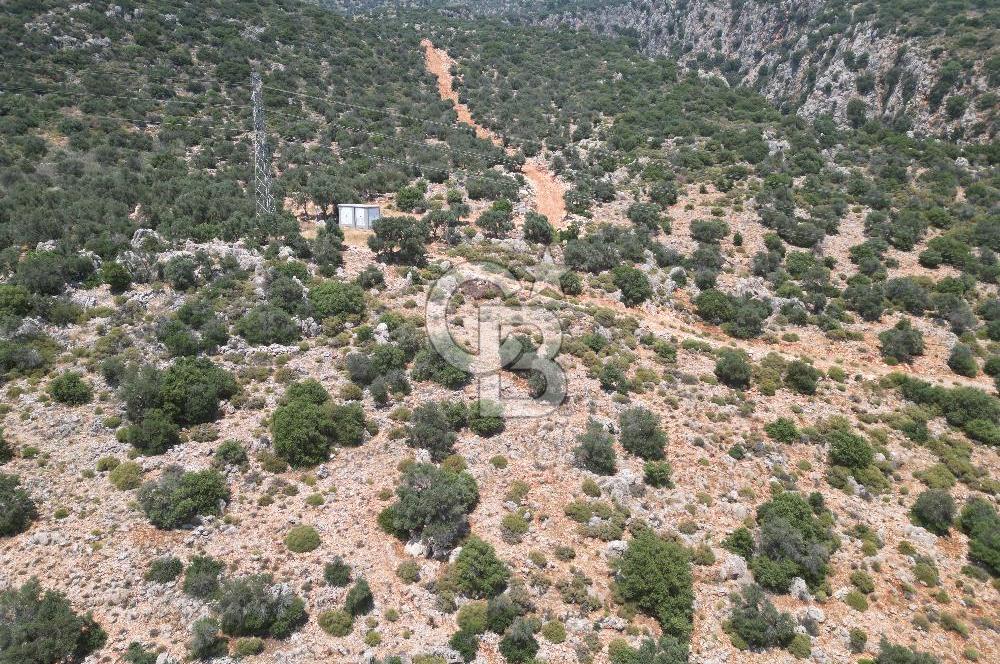 CB GİZ'DEN KAPUTAŞ PLAJI VE ADALAR MANZARALI SATILIK 2B TARLA