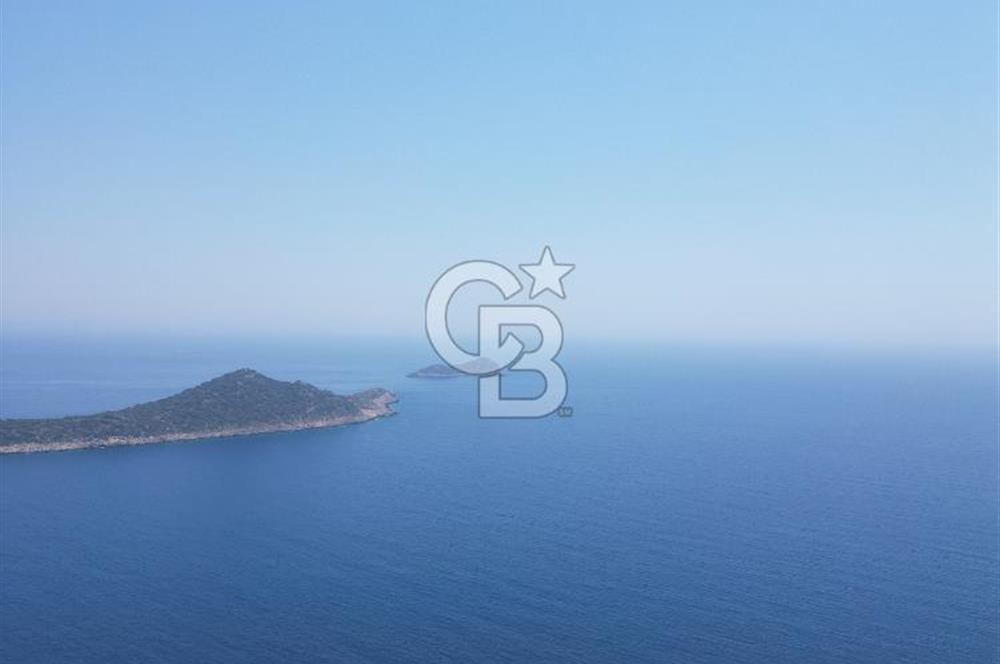 CB GİZ'DEN KAPUTAŞ PLAJI VE ADALAR MANZARALI SATILIK 2B TARLA