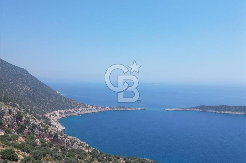 CB GİZ'DEN KAPUTAŞ PLAJI VE ADALAR MANZARALI SATILIK 2B TARLA