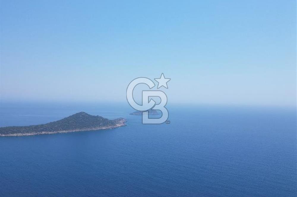 CB GİZ'DEN KAPUTAŞ PLAJI VE ADALAR MANZARALI SATILIK 2B TARLA