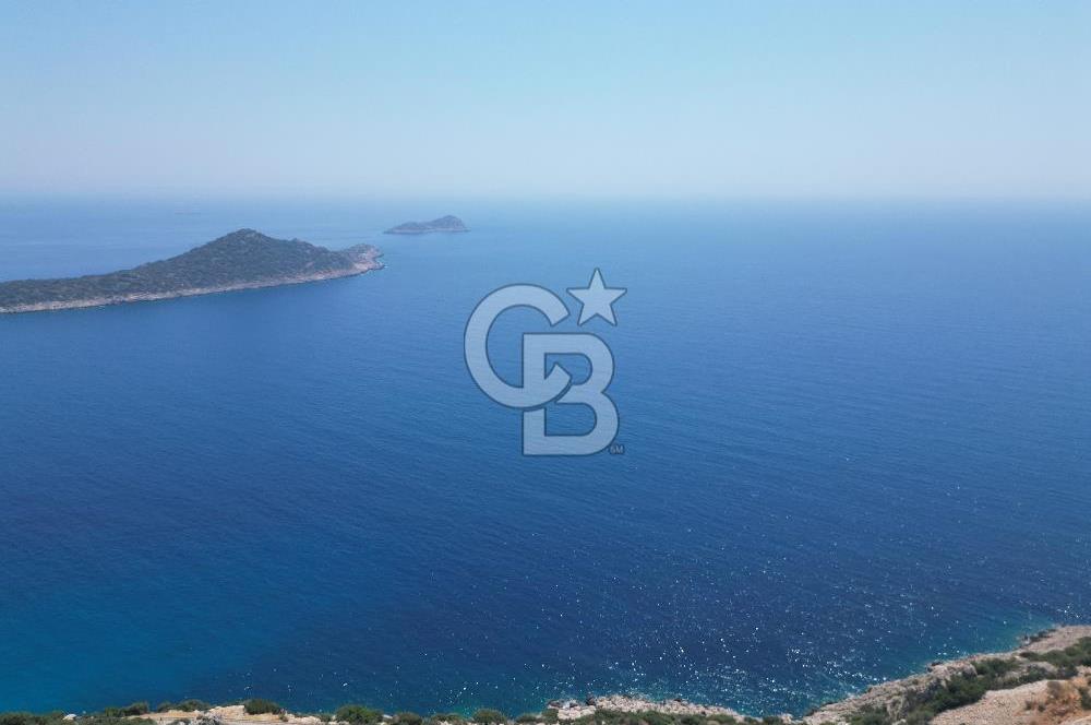 CB GİZ'DEN KAPUTAŞ PLAJI VE ADALAR MANZARALI SATILIK 2B TARLA