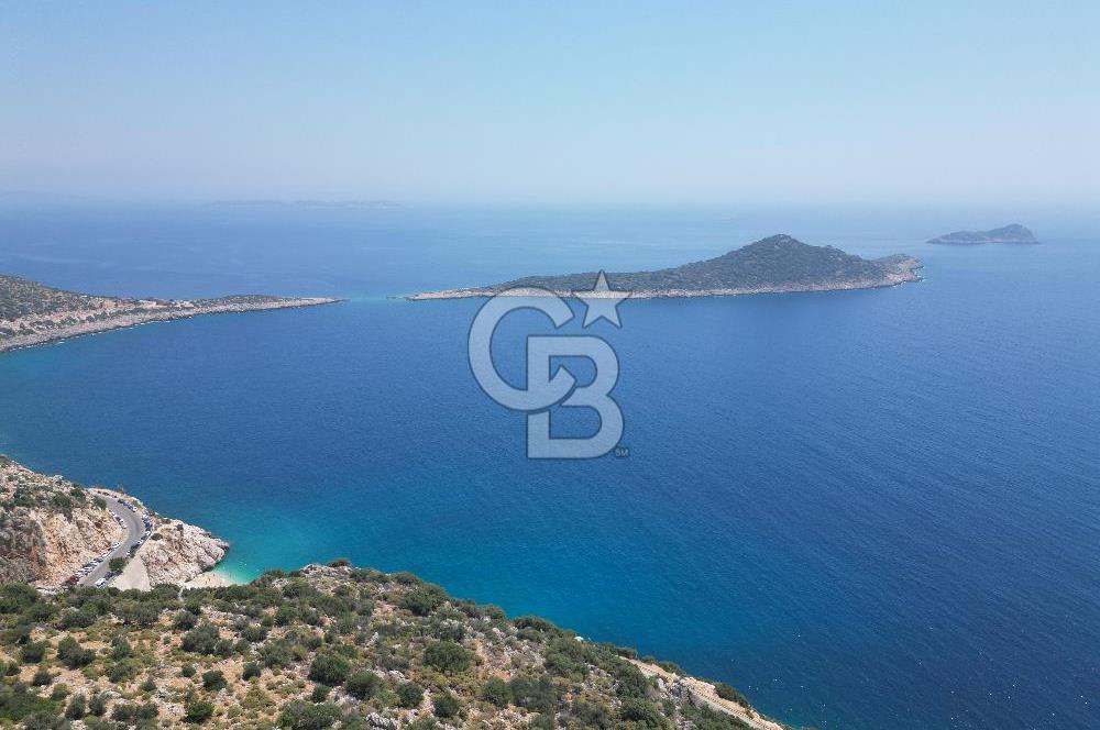 CB GİZ'DEN KAPUTAŞ PLAJI VE ADALAR MANZARALI SATILIK 2B TARLA