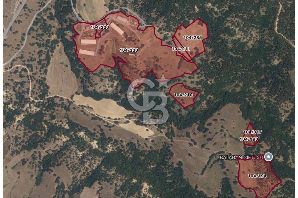 KIRKLARELİ MERKEZ YÖRÜKBAYIRDA 531.173 m2 YATIRIM ALAN