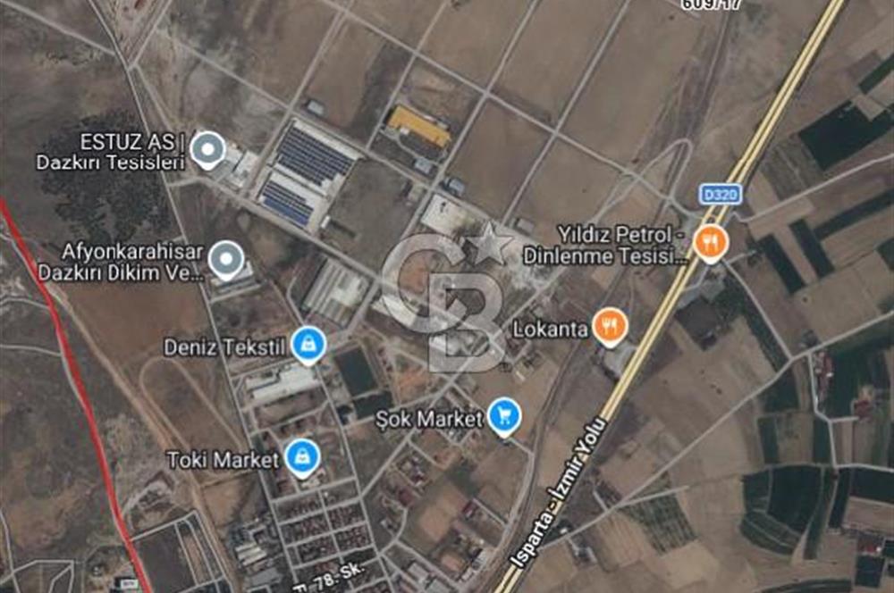 Afyon Dazkırı Esentepe de 346 M² Satılık 4 Kat Fırsat Arsa