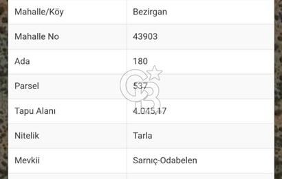 CB GİZ'DEN KAPUTAŞ PLAJI VE ADALAR MANZARALI SATILIK 2B TARLA