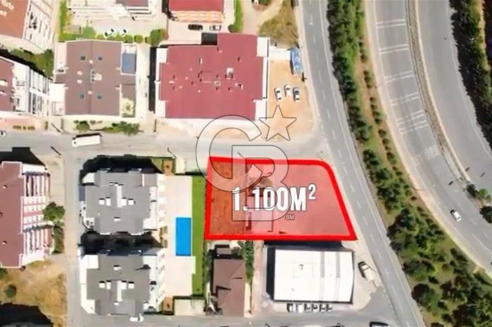 İSTANBUL CADDESİNE CEPHE 1.100m2 SATILIK TİCARİ İMARLI ARSA