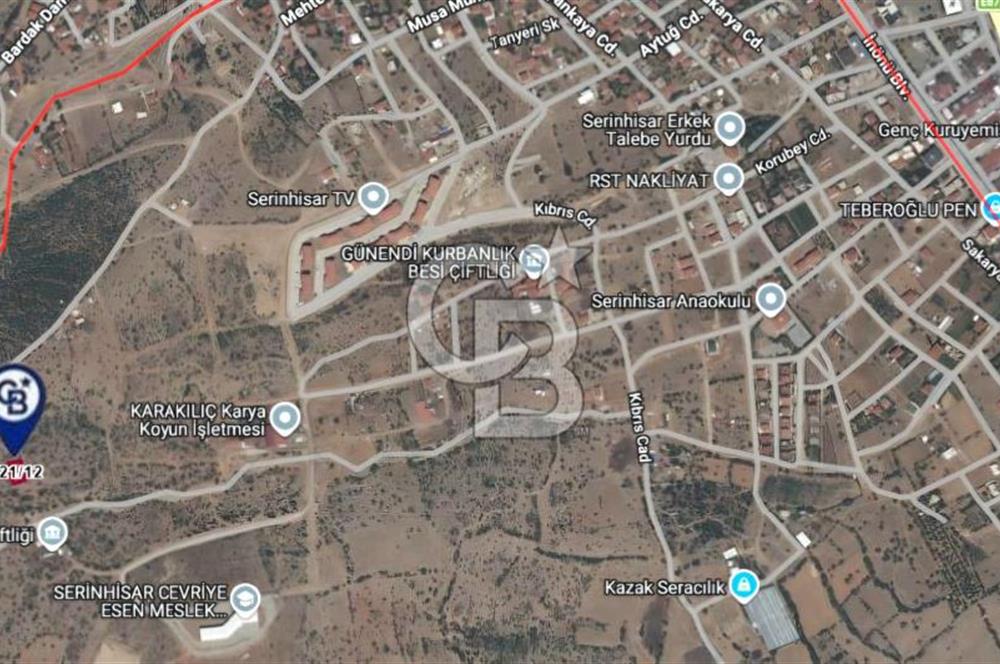 Afyon Dazkırı Esentepe de 346 M² Satılık 4 Kat Fırsat Arsa