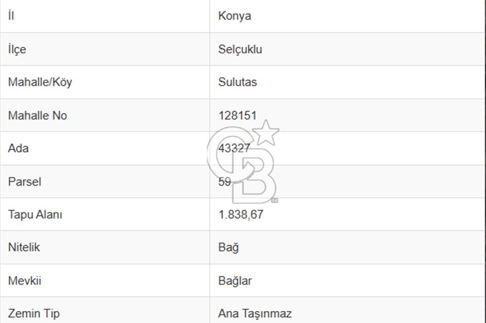 CB'DEN SULUTAS'TA DOĞAYLA İÇ İÇE, ALTYAPI İMKANLI YATIRIMLIK BAĞ