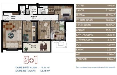 PEKTANE SEYİRTEPE PRESTİJ KONUTLARINDA 3+1 SIFIR DAİRE