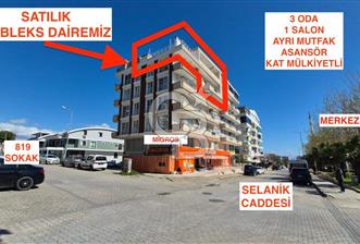 Didim Merkezde EMSALSİZ! Migros Üstünde Asansörlü Geniş Teraslı 3+1 Dubleks  - 2 - 352595