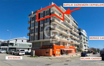 DİDİM'İN MERKEZDE 2+1 ÖN CEPHE ASANSÖRLÜ SATILIK DAİRE