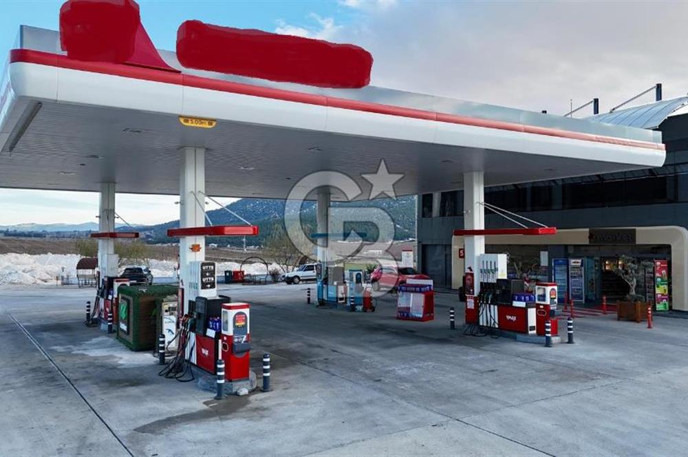 DENİZLİ BOZKURT ANKARA YOLU ÜZERİ SATILIK AKARYAKIT İSTASYONU