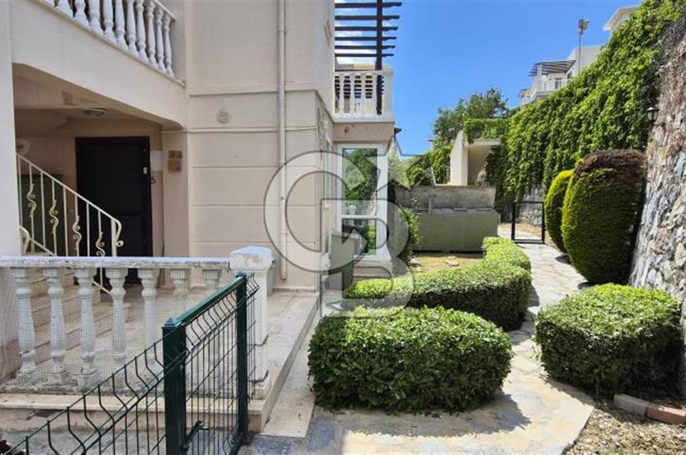 Bodrum Boğaziçi'nde Yazlık Kiralık 2+1 Bahçe Katı Daire