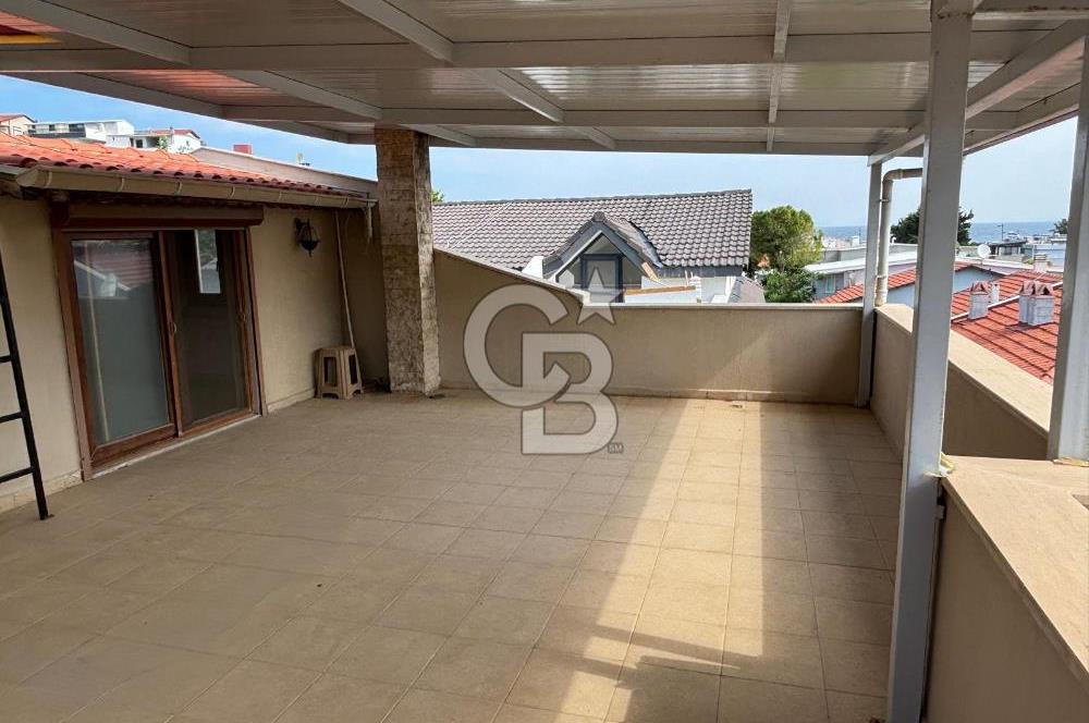 Denize ve TED Kolejine Yakın Kiralık Şömineli 240 m2 4+2 Villa