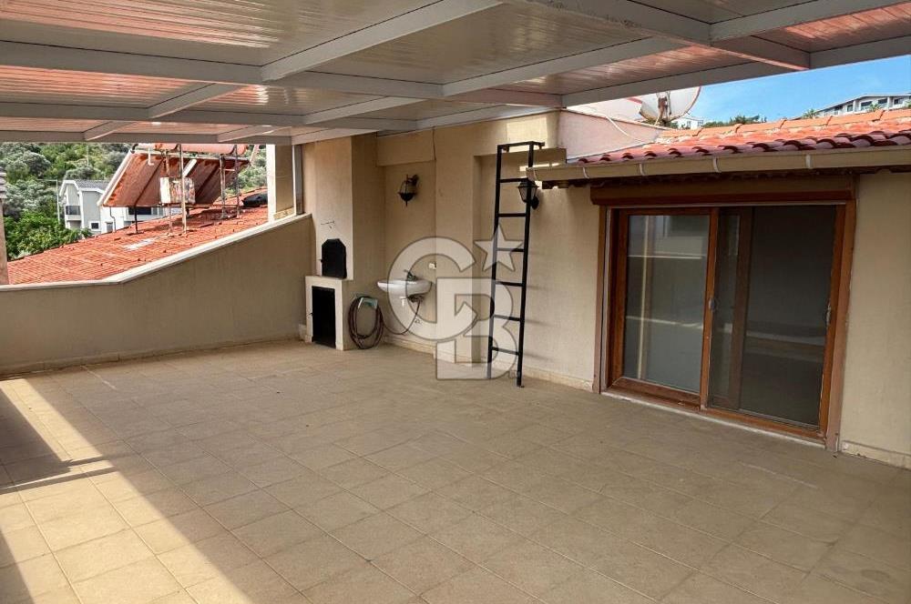 Denize ve TED Kolejine Yakın Kiralık Şömineli 240 m2 4+2 Villa