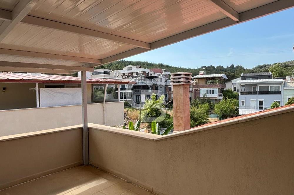 Denize ve TED Kolejine Yakın Kiralık Şömineli 240 m2 4+2 Villa