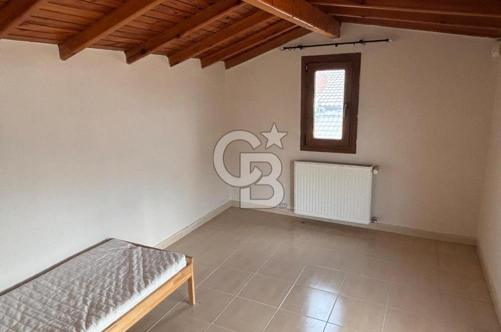 Denize ve TED Kolejine Yakın Kiralık Şömineli 240 m2 4+2 Villa
