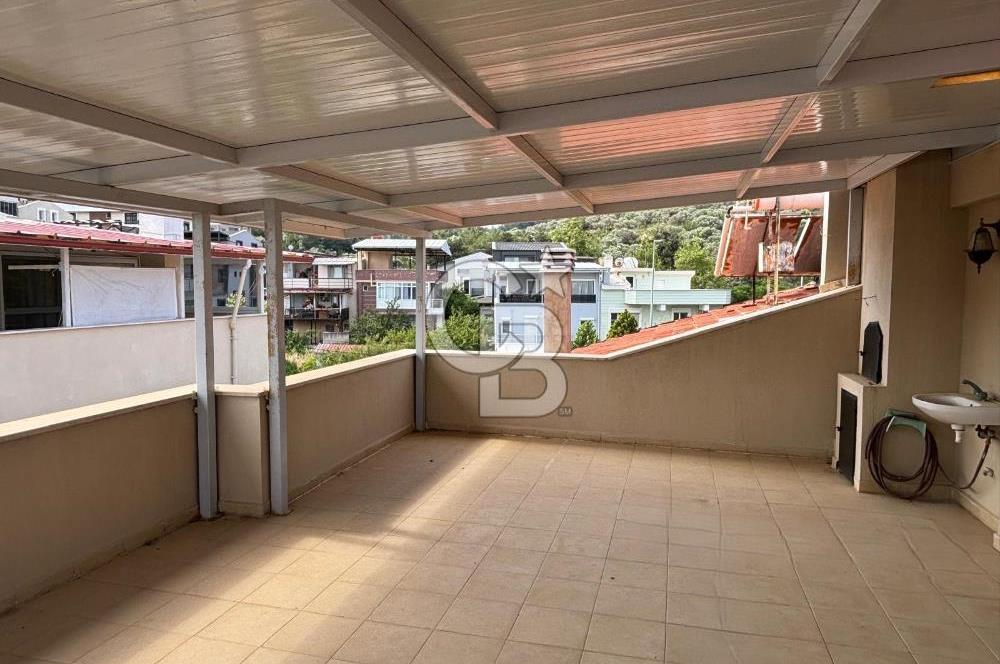 Denize ve TED Kolejine Yakın Kiralık Şömineli 240 m2 4+2 Villa