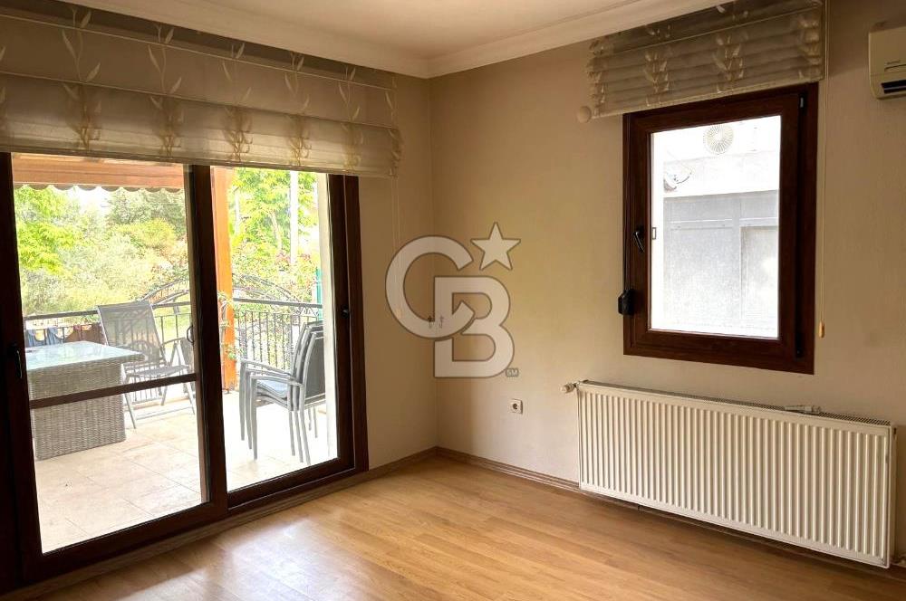 Denize ve TED Kolejine Yakın Kiralık Şömineli 240 m2 4+2 Villa