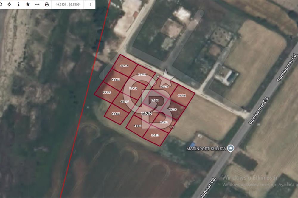 ÇANAKKALE LAPSEKİ SULUCA'DA SATILIK BAHÇE