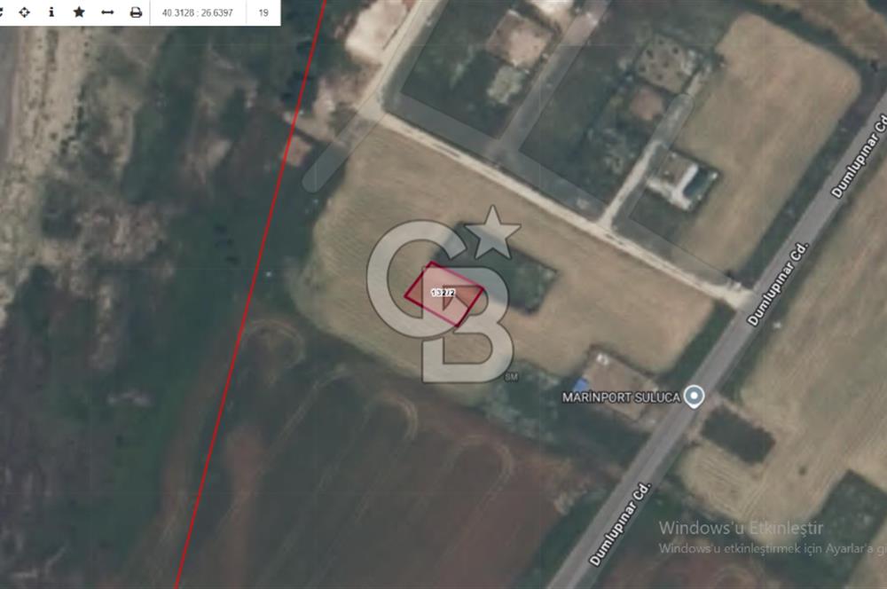 ÇANAKKALE LAPSEKİ SULUCA'DA SATILIK BAHÇE