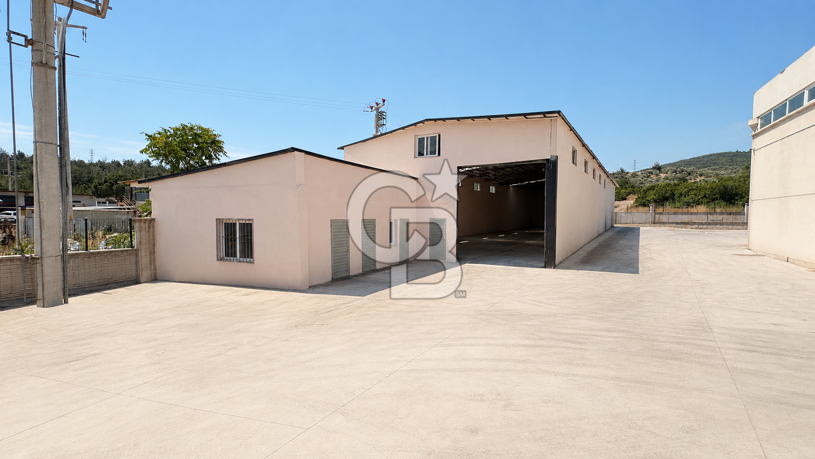 BORNOVA GÖKDERE DE KİRALIK 500 M2 DEPO