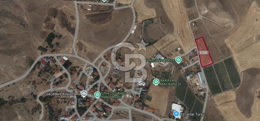 ANKARA ÇUBUK GÖKÇEDERE 1123 m2 tarla