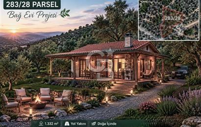 Bayındır Sarıyurtta Şehirden Uzak Kazanca Yakın 1332 m2 Tarla