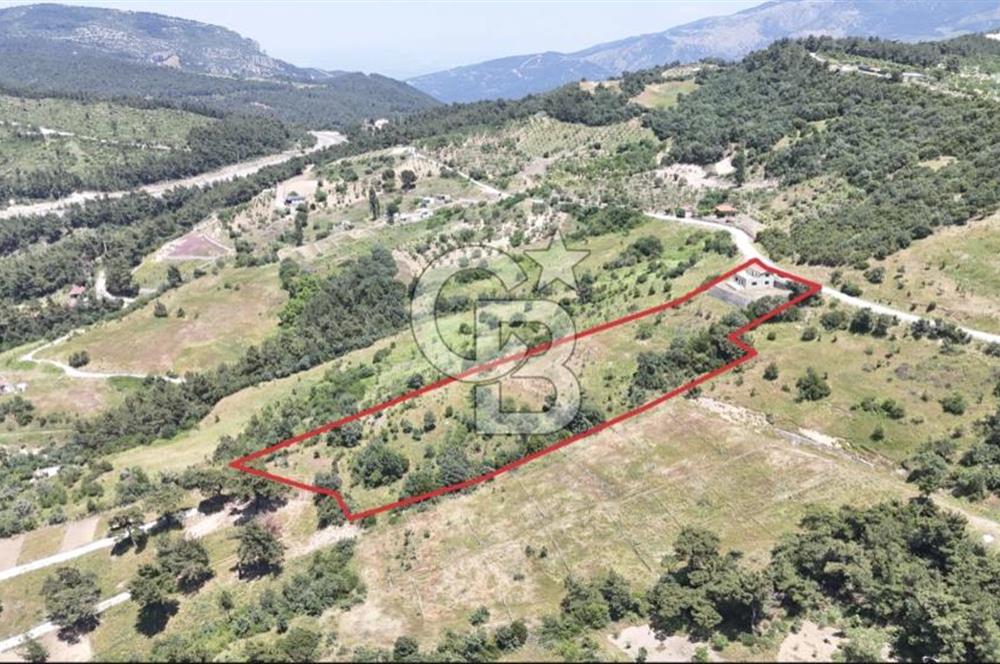 BORNOVA BEŞYOL DA 8440 M2 TARLA İÇERİSİNDE ASFALT YOLA CEPHELİ SATILIK MÜSTAKİL EV VE ARSASI